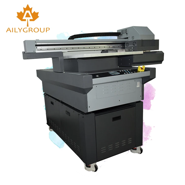 Aily Group 3 head uv9060 uv xp600 printer multifunctional machine