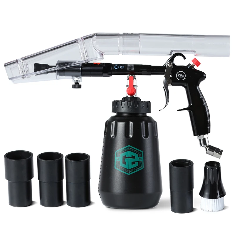 GS Taiwan Car Ceiling Mat cleaning Tornado  Wash Machine Air high pressure Car Carpet  Auto Interior Cleaning Brush spray gun