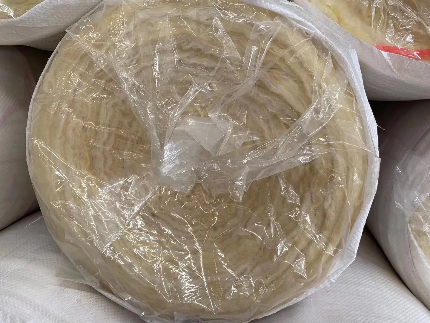 ISO certification heat insulation fiber glass wool strips Fire resistances elements