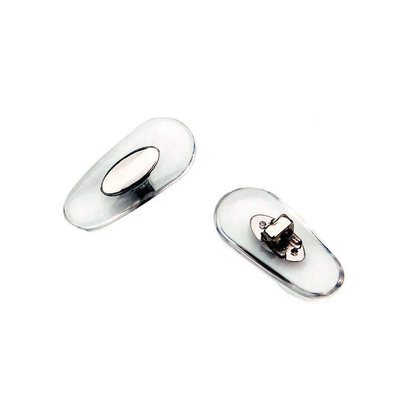 Silicone PVC Eyewear Glasses Nose Pads Accessory Eyeglasses Repair Push-In Style Clip on