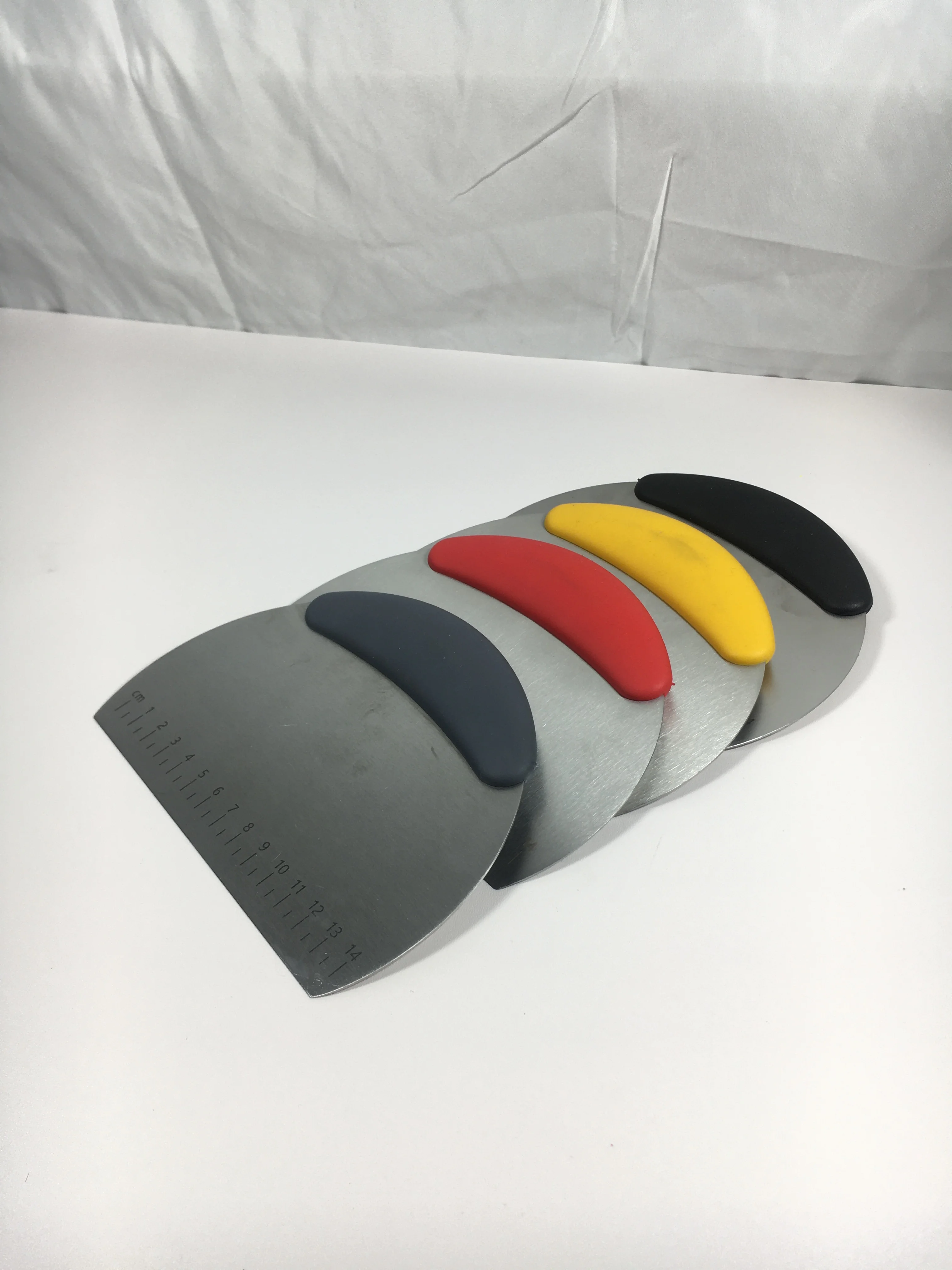 Multipurpose Stainless Steel Dough Scraper for Baking