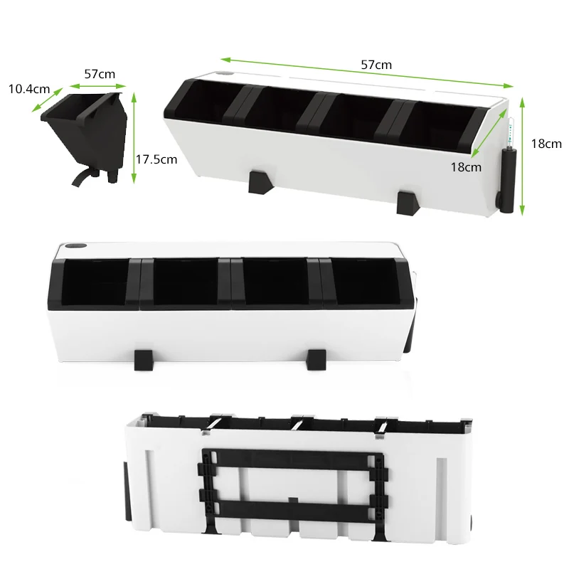 2021 Greensun hot sale vertical garden planter wall planter HydroFalls