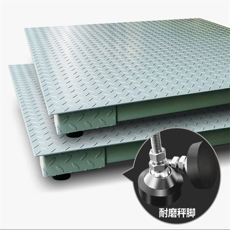 5 ton Industrial Platform Weight Scale China 5mm/6mm platform plate big digit Indicator