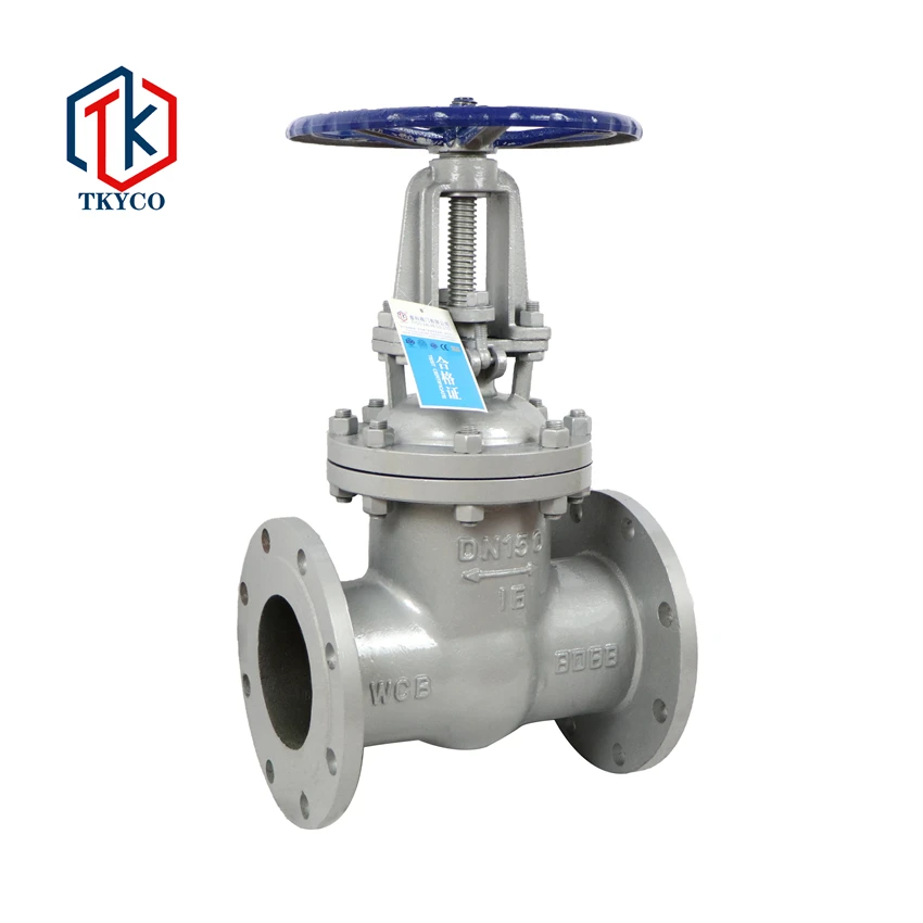 Taike China Manufacturer Cast Steel  Cast Iron Stainless Steel Flanged Gate Valve Prices