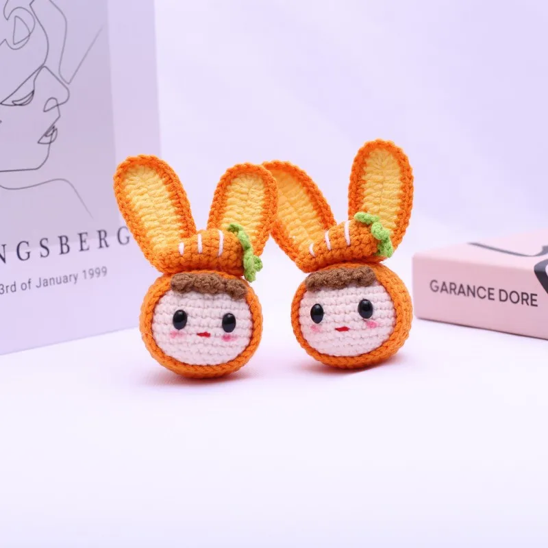 Cute Hand Craft Accessories Gift Decoration Handmade Crochet Keychain Toys