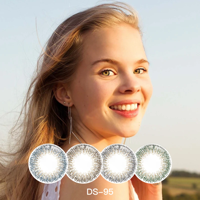 DS-85 Miiemo Blue Brown Gray Green Color Lens Hot Selling Color Contact Lens Wholesale Price Monthly Contact New Arrival