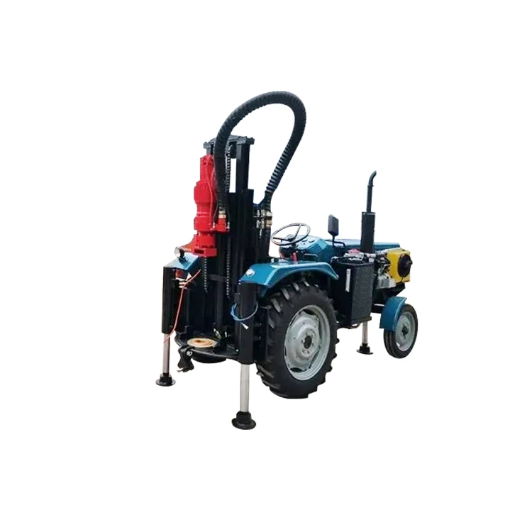 Tractor Mounted Core Mine Deep Water Well Drilling Rig Machine For Sale