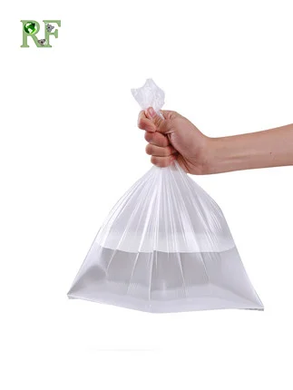 Eco-friendly clear compostable fruit fresh food meat packaging bag