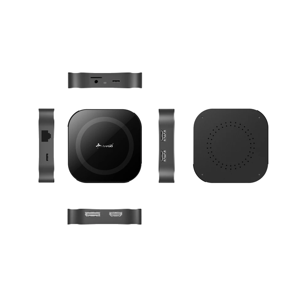 Meegopad type-c docking station TYPE-C 3.1 PD3.0+DP + Gigabit Lan Port+TF+ Earphone cable usb type c