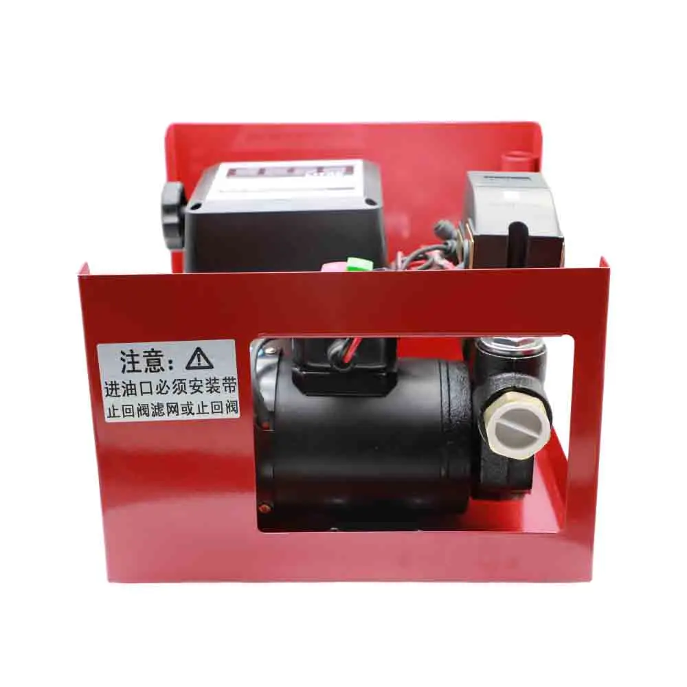 High Pressure Portable Diesel Oil Transfer Fuel Pump 12V DC 220V Electric Fuel Pump Set