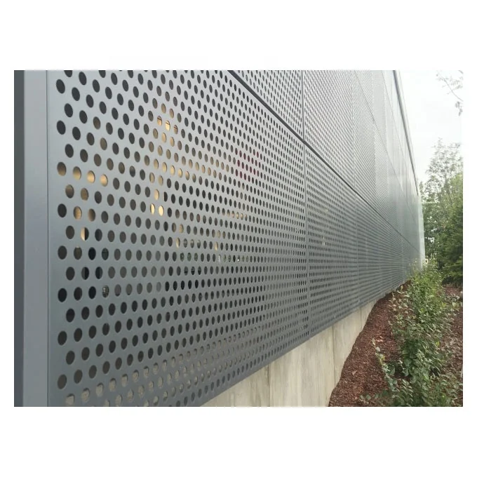 Cladding Wall Material Architectural Laser Cut Aluminum Perforated Metal Panel for Residential Building Facade