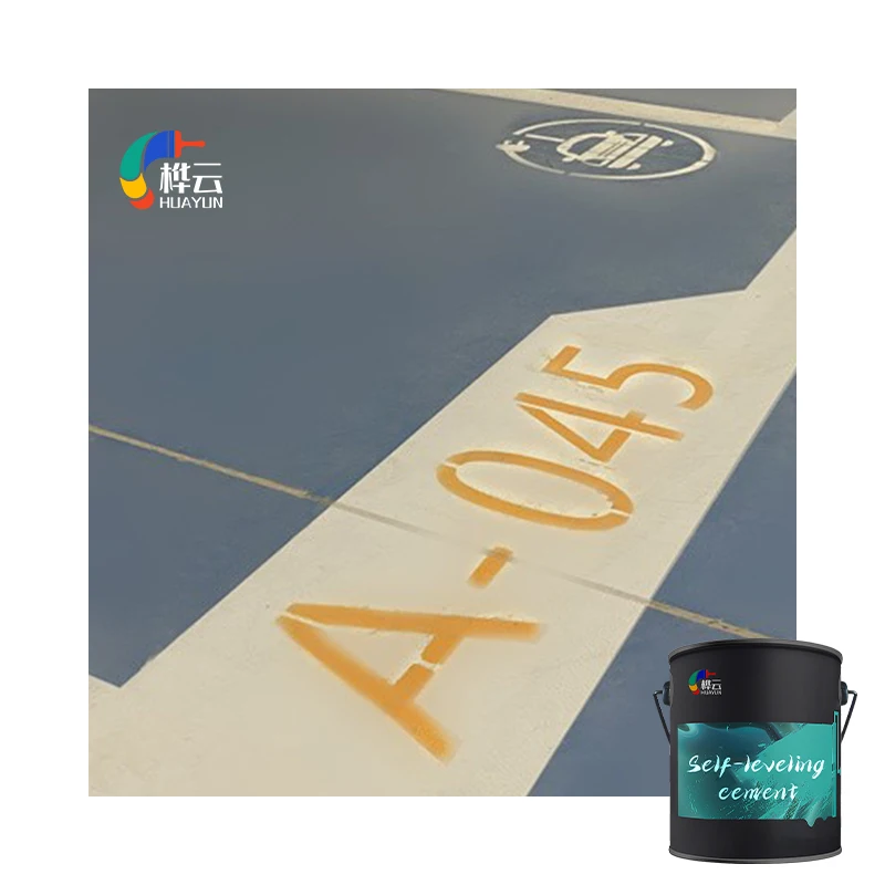 Huayun Factory Direct Self Leveling Compound Lime Cement concrete Floor Screed Self-Leveling Mortar Cement Concrete