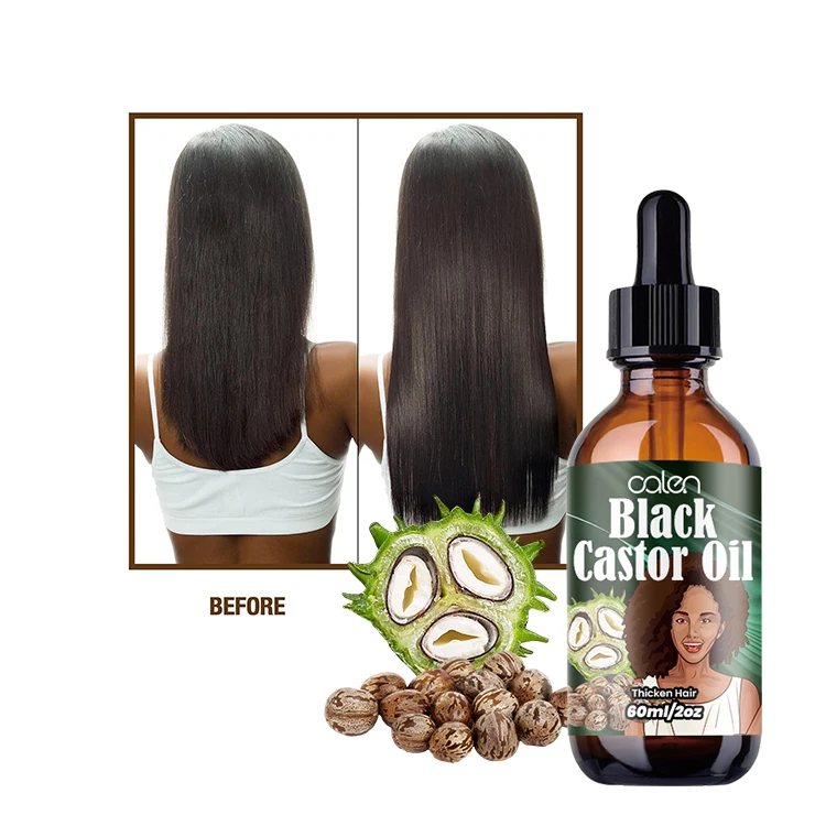 Luxfume, 60 мл, заводское натуральное органическое, для укрепления роста волос, холодного отжима, черное касторовое масло