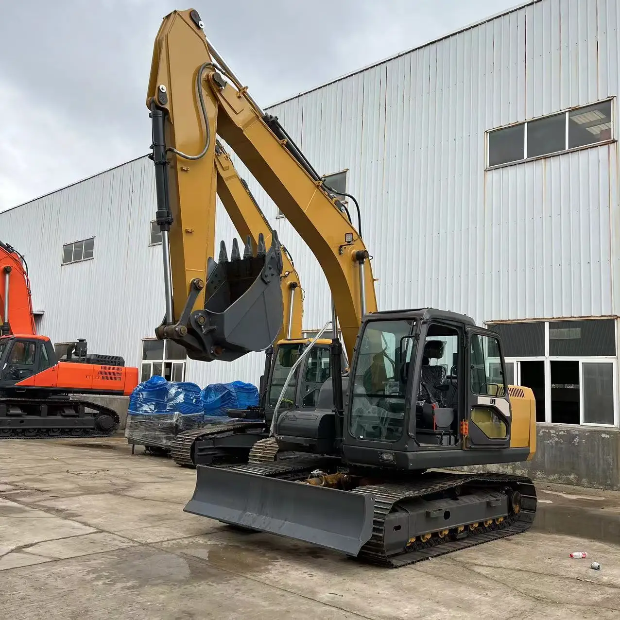 China Manufacturer Higher Quality Big Excavator wheel rc machine mini excavator Large excavators