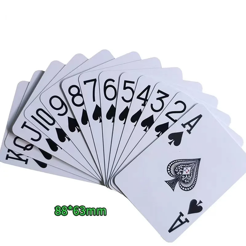 Распродажа печать играющих карт Rfid ПВХ играющая карта покер для семейных настольных игр