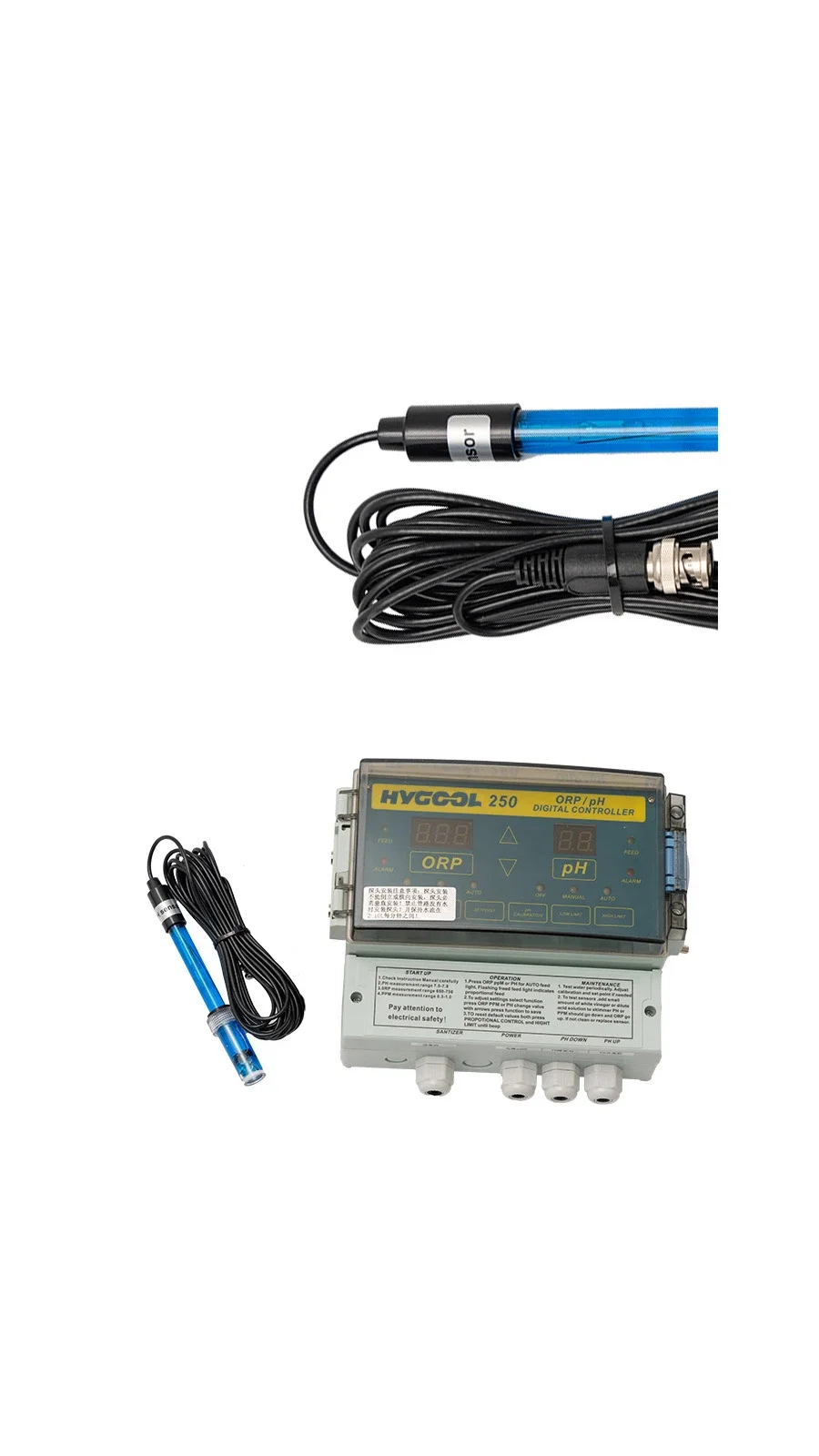Portable High-Precision PH Sensor Professional Water Quality Monitoring Tool with Intelligent Calibration Filter Type