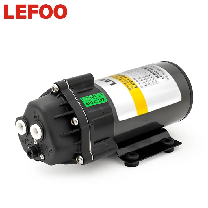 LEFOO self priming 150 gpd water purifier pump micro diaphragm pump for ro