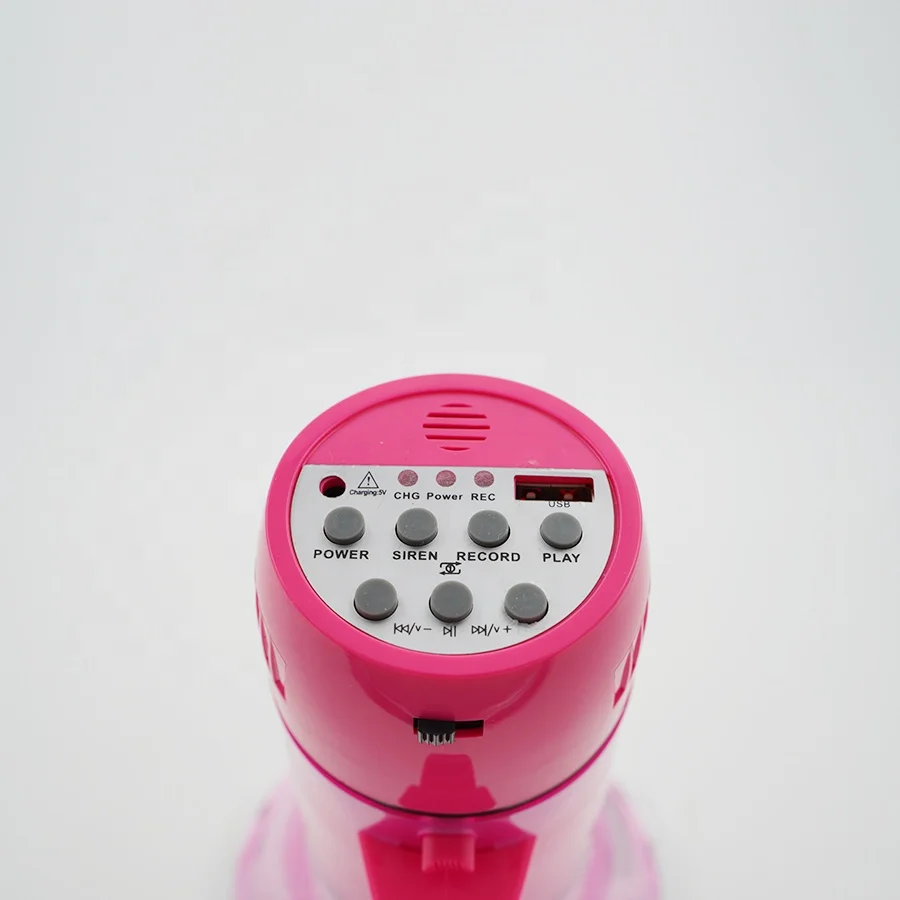 10W Evacuate Rescue Siren Alarm Emergency Call Handheld Megaphone School factory