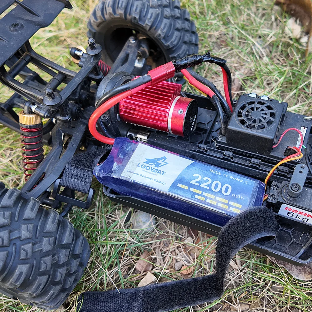 LOOYBAT Professional 2S 3S 4S 7.4V 11.1V 14.8V 2200mAh Lipo Battery 50C Rate Lithium Lipo Battery Pack For RC Racing Car Truck