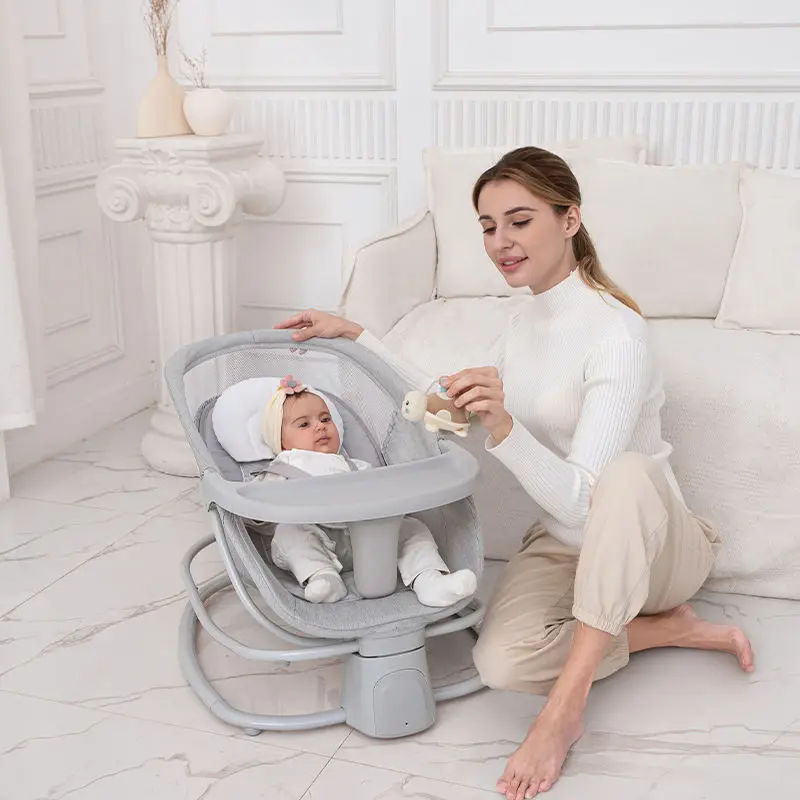 Mastela hot sale baby jumper swing electric baby cradle swing chair with music