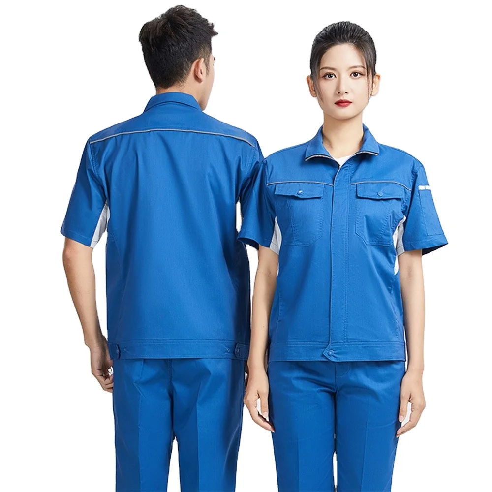 Work Uniform Set Good price Professional Industrial Workwear Men High Quality Safety ODM Worldwide Responsible Production