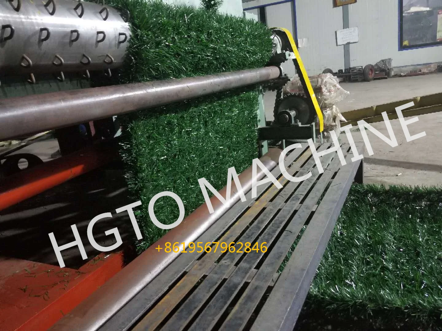 Высокоскоростная машина для забора травы/Продажа с завода искусственного газона из ПВХ/ткацкая