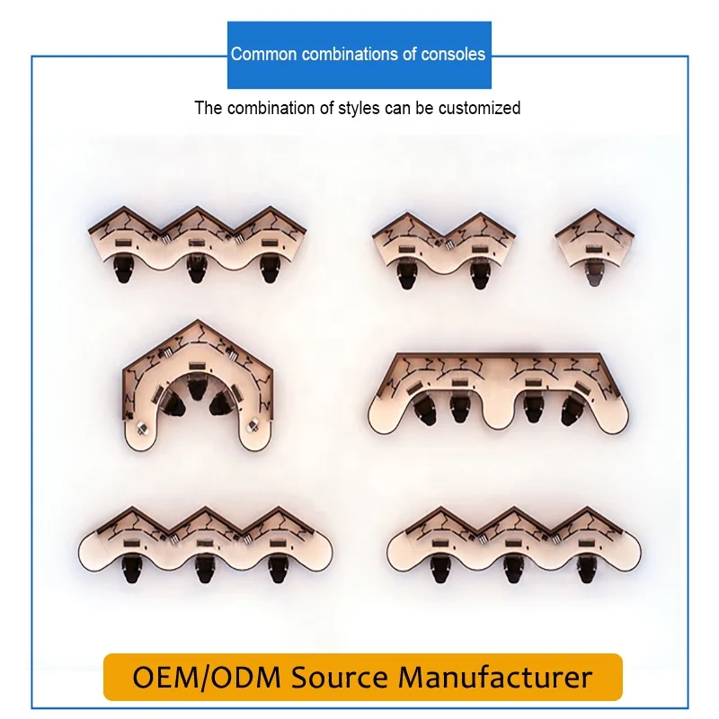 HAOYUAN Brand Control Room Ergonomics Office Furniture Data Center Monitoring Consoles Desk Operator Command Center Workstations
