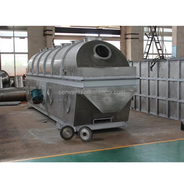 Low Price continuous vibrating fluid bed dryer machine for sea salt dryer&crystal sugar
