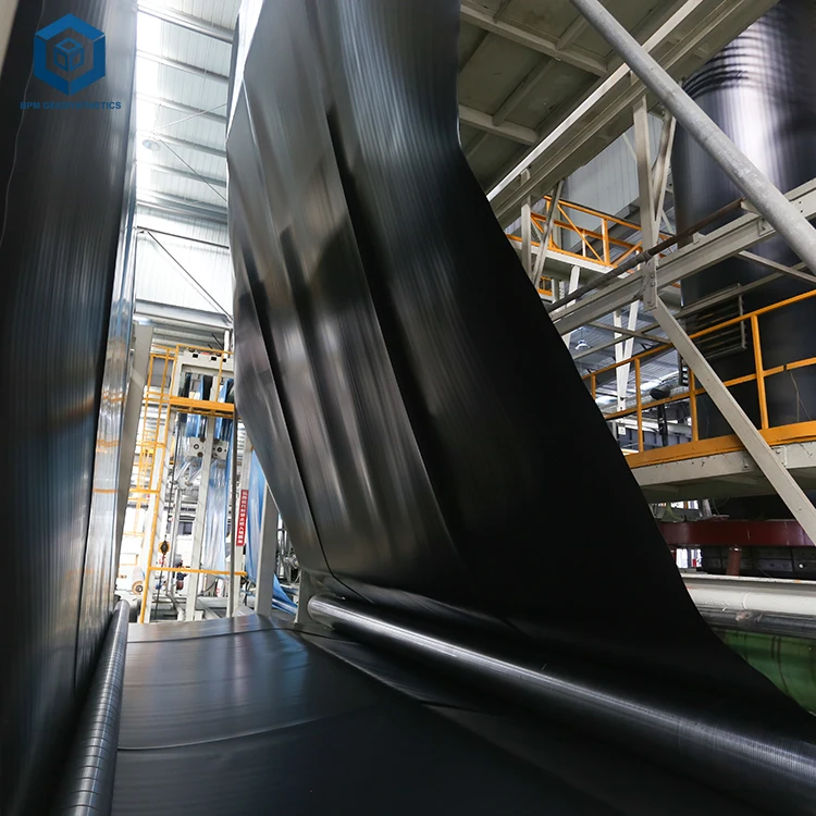 HDPE Geomembrane 1.5 Double Side Smooth Liner Price Per Square Meter for Salt Evaporation
