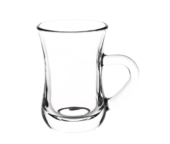 2.5oz 78m  transparent coffee glass tea cup espresso coffee drinking cup customized logo