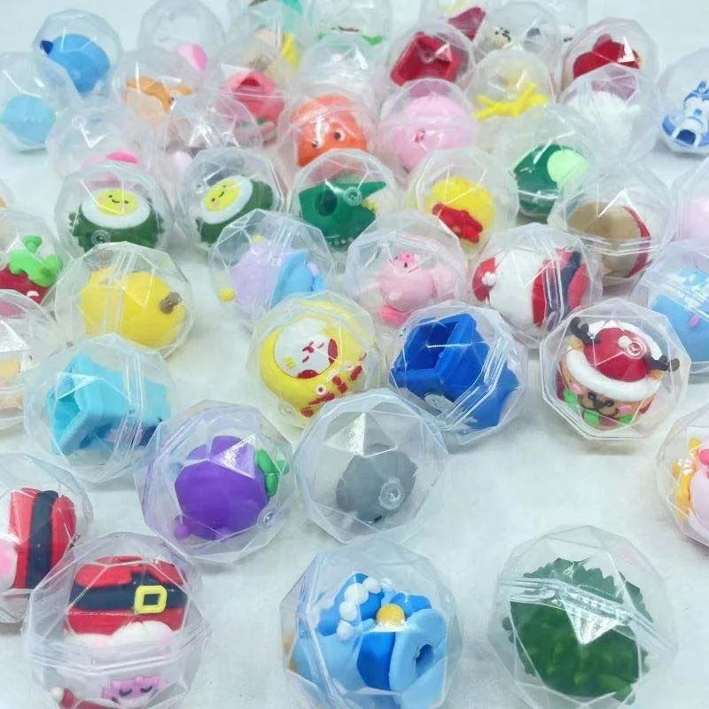 32mm Cute customized capsule toy/ empty capsule surprise toy egg plastic  diamond toy vending machine capsule