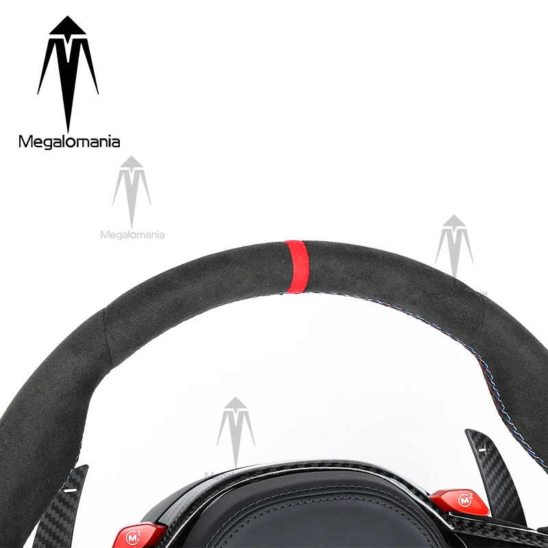 Old upgrade new 2025 M4steering wheel for BMW 3 Series M3 F20 F40 F30 F52 F48X1F39X2F25X3F26X4F15X5F16X6 Modified M Carbon Fiber