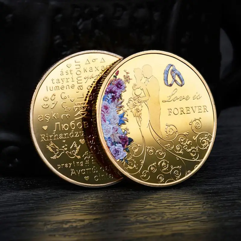 Wholesale Silver Gold Brass, Game Souvenir Coin Custom Santa Christmas Coins Metal Laser Engrave Token Coin/