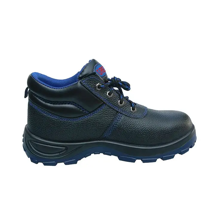 Custom oil water resistant anti static impact proof steel toe cap womans work boots kasut safety shoes work
