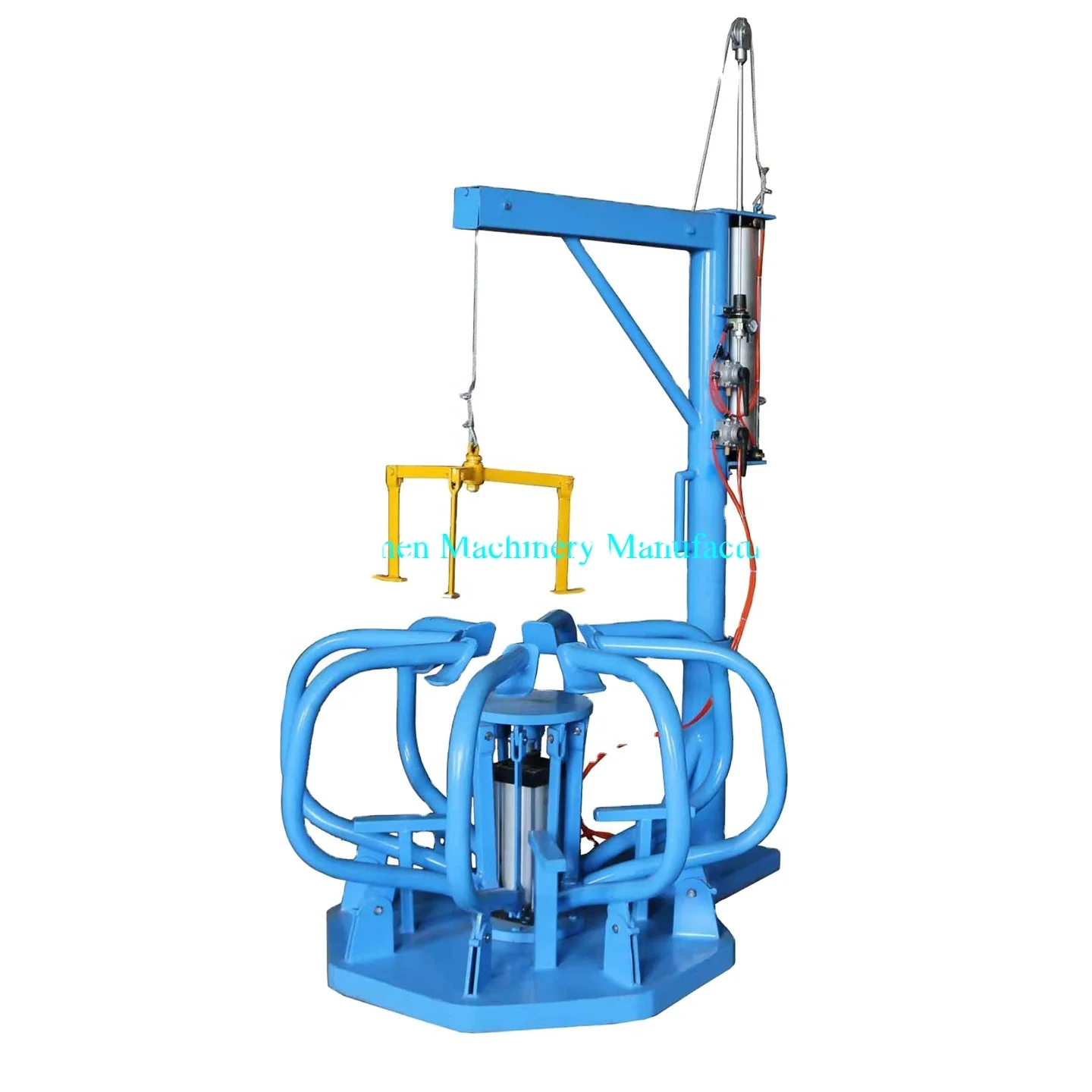 Аппарат для распределения внешнего конверта для рециркуляции шин/аппарат для рециркуляции шин с электрической камерой