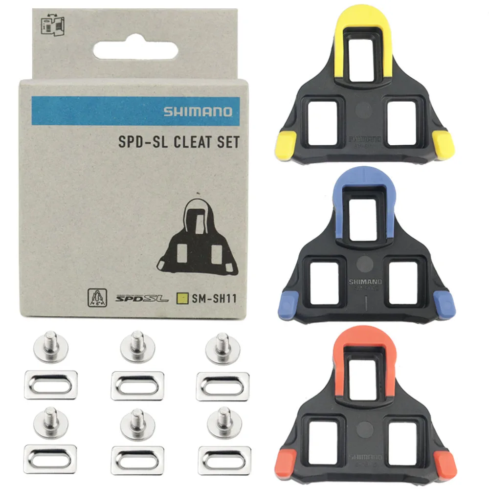 Велосипедные клипсы Shiman0 SH10 SH11 SH12 SPD SL клипсы для дорожного велосипеда 0/2/6 градусов велосипедная обувь клипсы велосипедные аксессуары