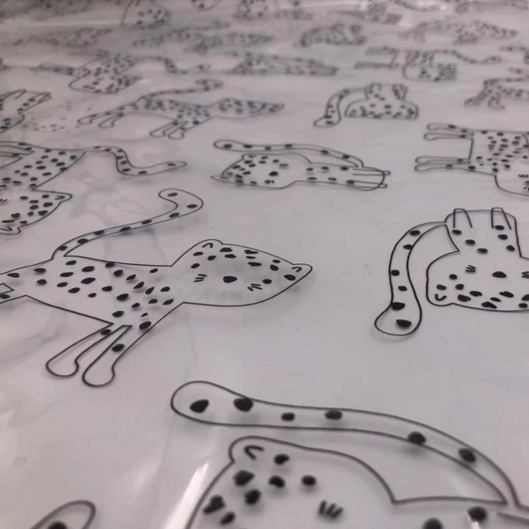 100%Nylon PVC Ultra-transparent TPU Fabric Super-perspective Clothing Windbreaker Waterproof Thin Crystal