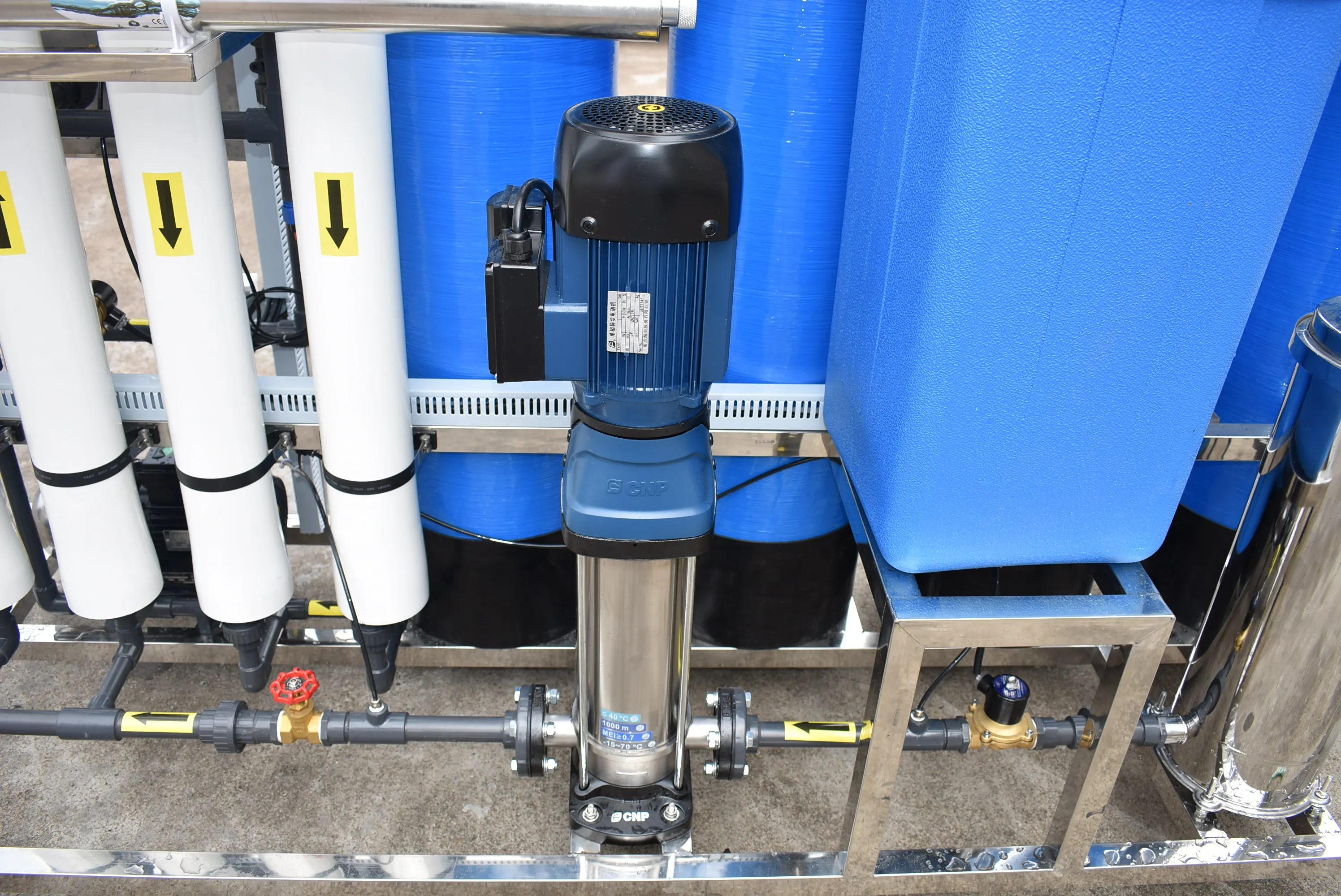 1000 liter per hour Reverse osmosis Filtre a  eau pour eau potable