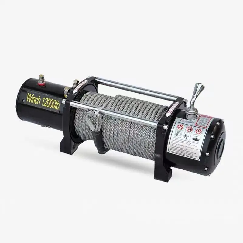Maanufacturer direct sales 12V 24V heavy duty electric winch