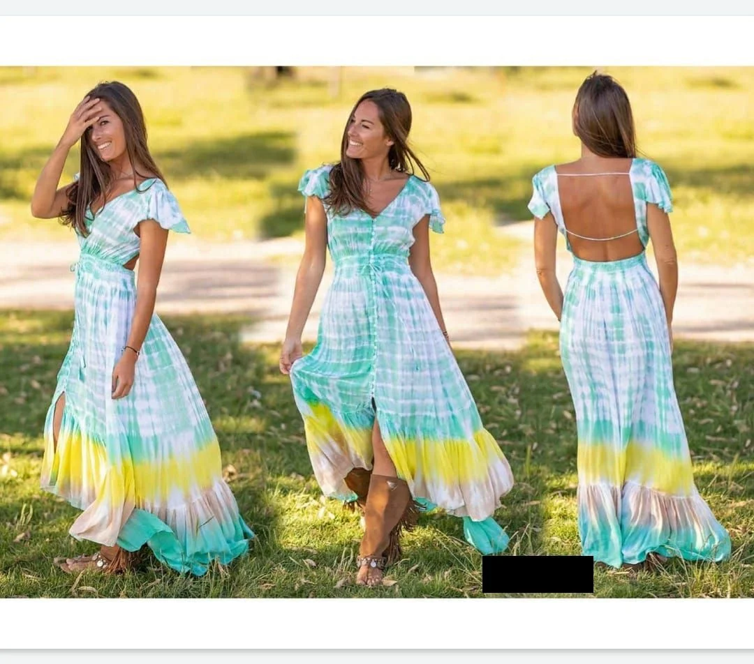 Ladies Rayon Spring Summer Women Clothing high quality Loose large size maxi dress cotton Casual Dresses