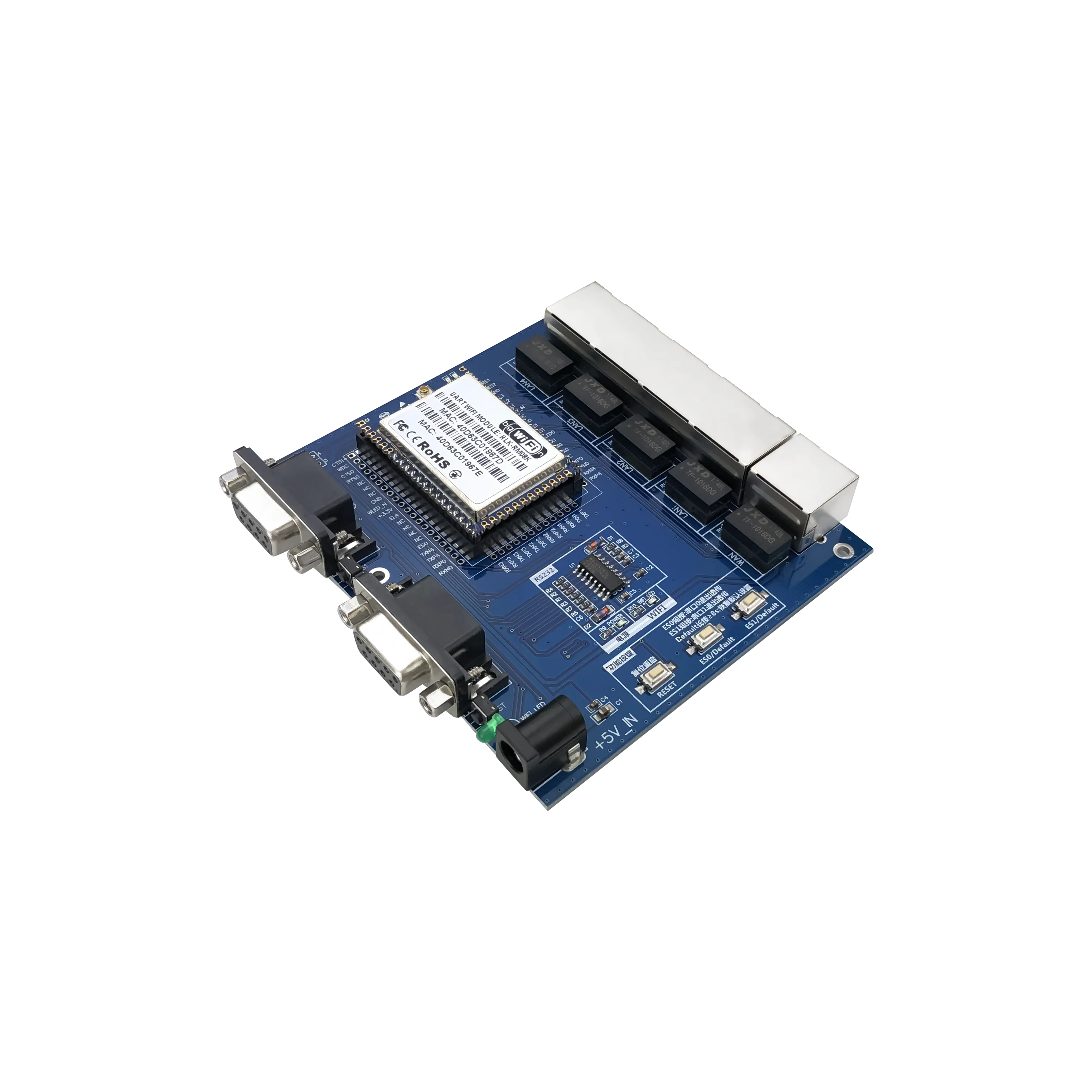 HLK-RM08K Serial Port Turns The Wifi Module Ethernet Smart Control Wireless Router module MT7688K