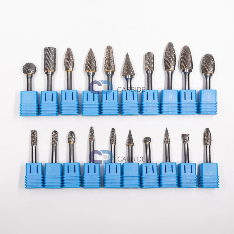 Factory Wholesaler 6mm 8mm 10mm SA SB SC SD SE SF SH Tungsten Carbide Rotary Burr Tool Tungsten Carbide Burr Rotary File