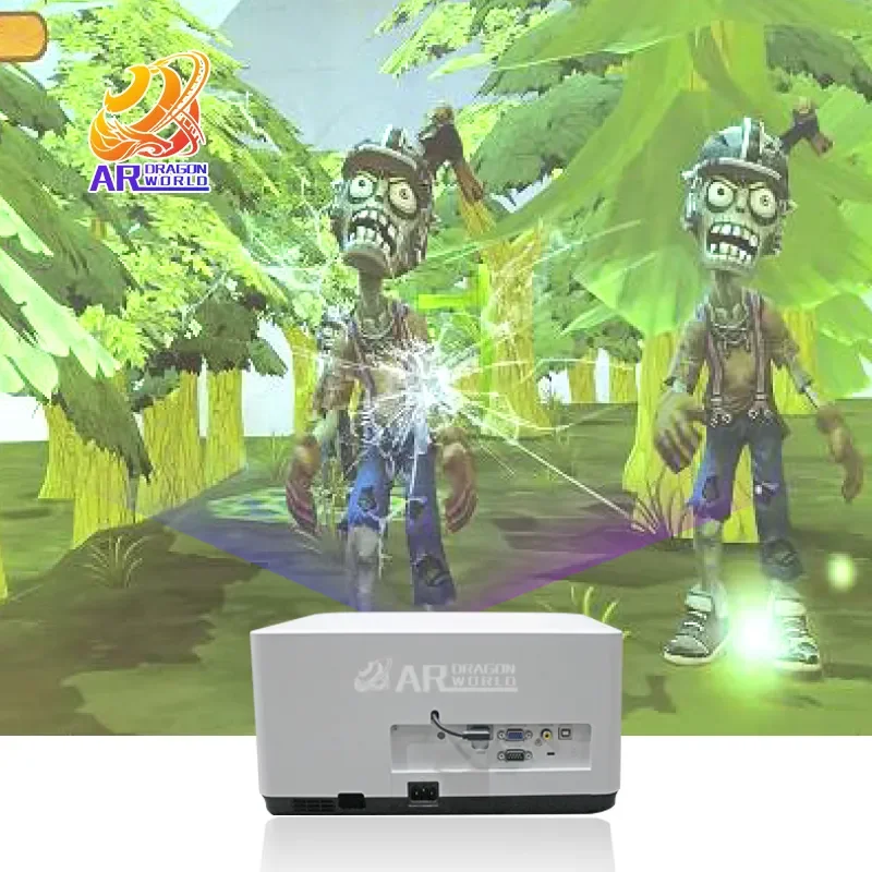 Low-Priced Wholesale Indoor AR Interactive Projection Game Machine All-in-One Advertising Equipment for Games