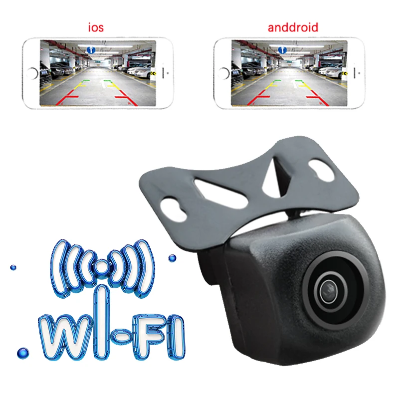 720P hd wireless wifi reverse camera starlight night vision Vehicle Dash Cam Auto Reversing Rear View Camera for iPhone/Android