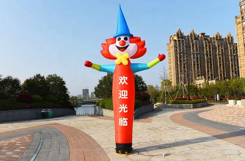Customized advertising inflatables air dancer cartoon inflatable tube man for sale sky