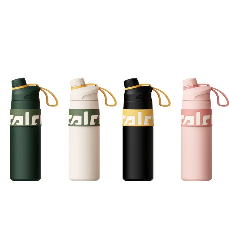 Eco-friendly Student Portable Thermos Stainless Steel Sports Water Bottle