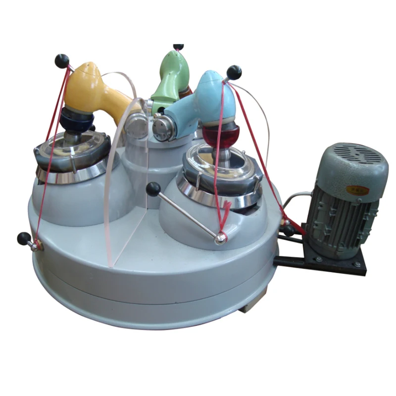 Small Scale Industrial Mining Machinery Three Mortars Grinding Machine Multiple Mineral Grinding Mill