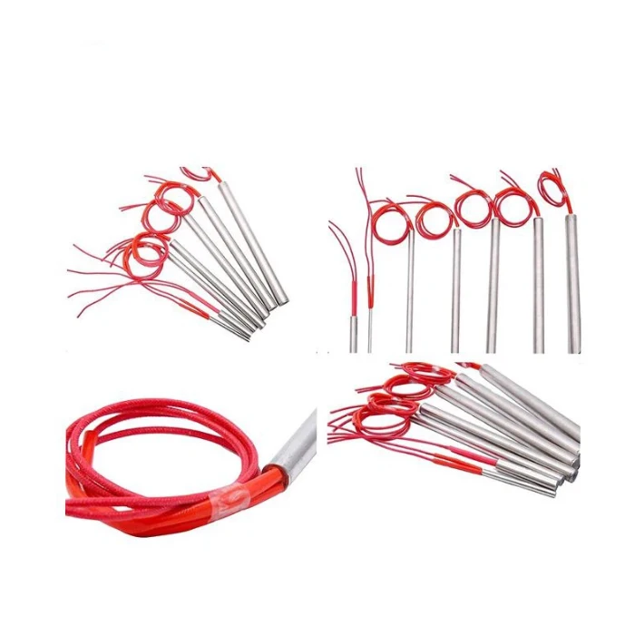 12v 24v 120v 80w 100w 500w нержавеющая сталь Электрический нагревательный элемент стержень нагревательный картридж