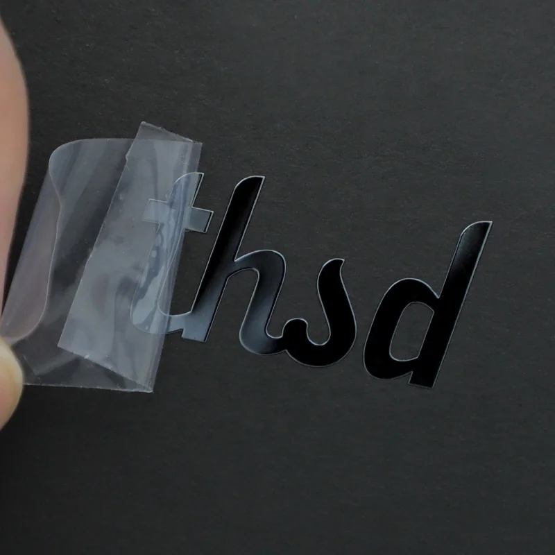 3M Adhesive Clear Waterproof Stickers Custom Big Custom Serial Number Bathtub Sticker
