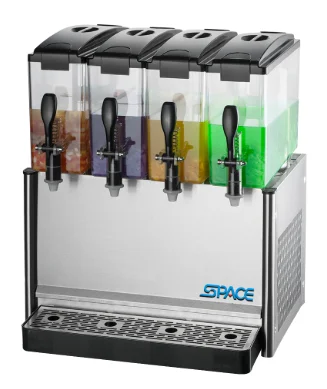 CE Approved multi- tank  cooler and beer mixer  juice machine YSJ12*6 cooling juicer dispenser